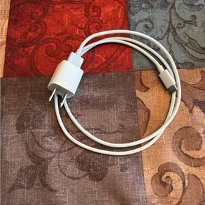 iPhone charger and cord